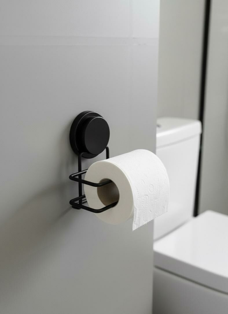 Okyanus Home Magic Fix Sihirli Yapışkan Siyah Lux WC Kağıtlık