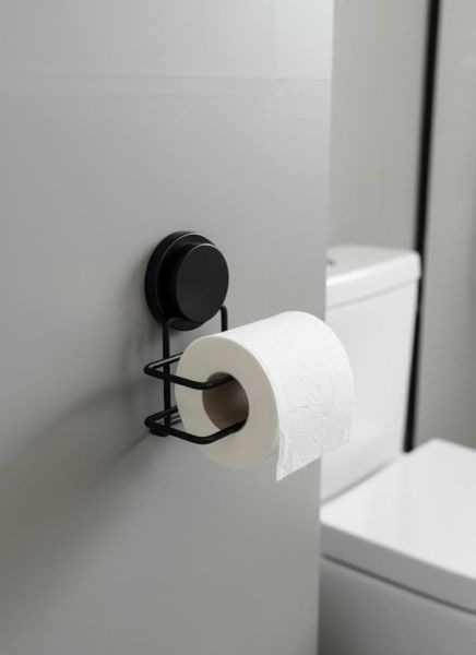 Okyanus Home Magic Fix Sihirli Yapışkan Siyah Lux WC Kağıtlık