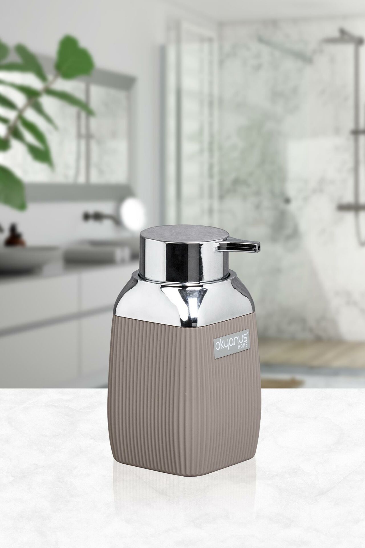 Okyanus Home Vizon Krom Sıvı Sabunluk