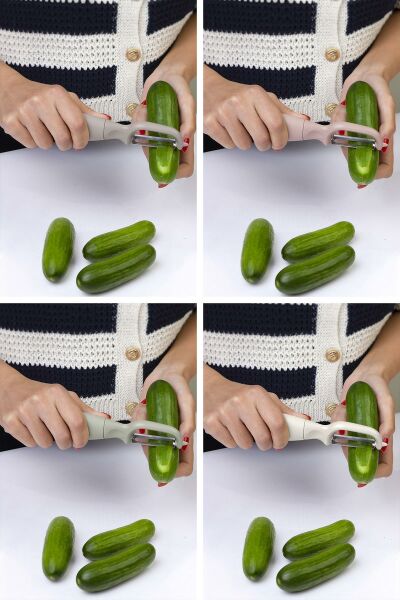 Okyanus Home Jumbo Yan ve Sapan Soyacak İkili Set