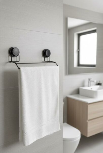 Okyanus Home Magic Fix Siyah Uzun Havluluk -İz Bırakmayan Sihirli Yapışkan