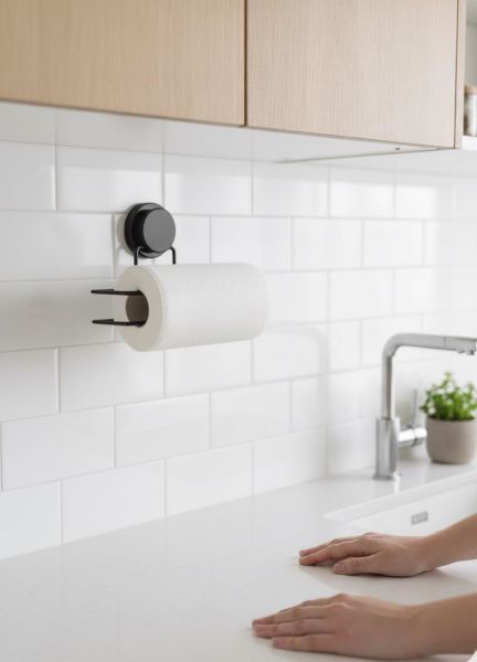 Okyanus Home Magic Fix Siyah Kağıt Havluluk -İz Bırakmayan Sihirli Yapışkan