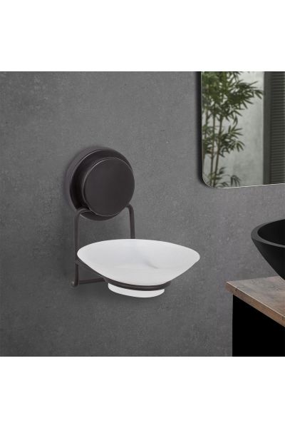 Okyanus Home Magic Fix Sihirli Yapışkan Siyah Kuru Sabunluk