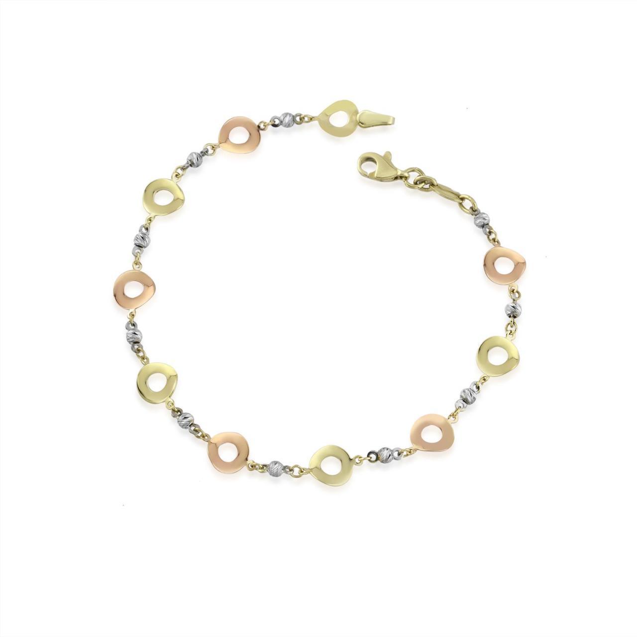 Dorika Toplu Altın Bileklik