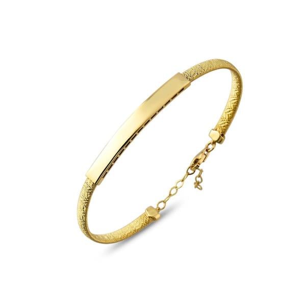 Düz Spor Altın  Kelepçe