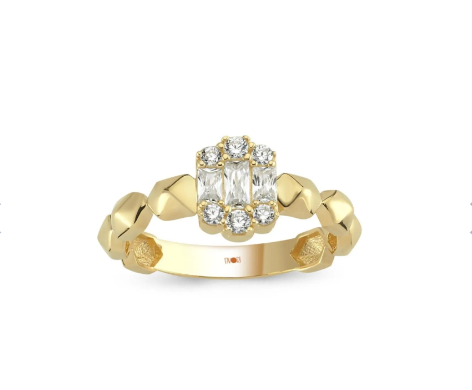 Baget Altın Yüzük