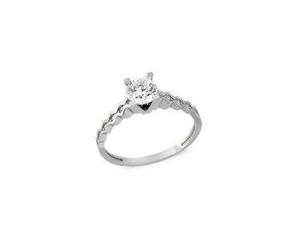 ﻿Tektaş Beyaz Altın Yüzük