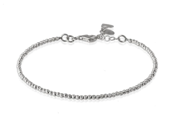 Dorika Toplu Beyaz Altın Kelepçe