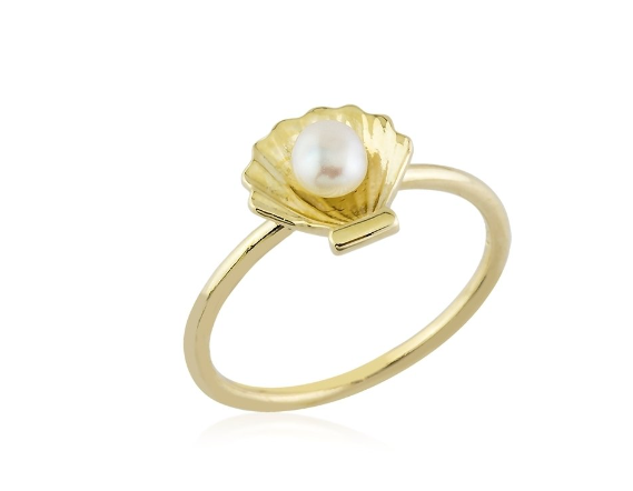 İncili Altın Yüzük