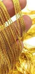0,8 mm Altın Kaplama Kıl Zincir