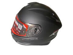 MT TARGO PRO SOLİD A1 MAT BLACK SİYAH KASK S