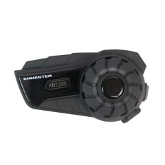 Knmaster KN2300 Motosiklet Kask İnterkom Bluetooth Intercom Kulaklık Seti siyah