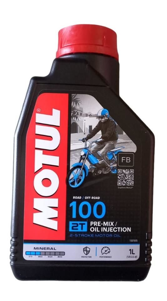 MOTUL 100 2T MOTOSİKLET YAĞI 1 litre