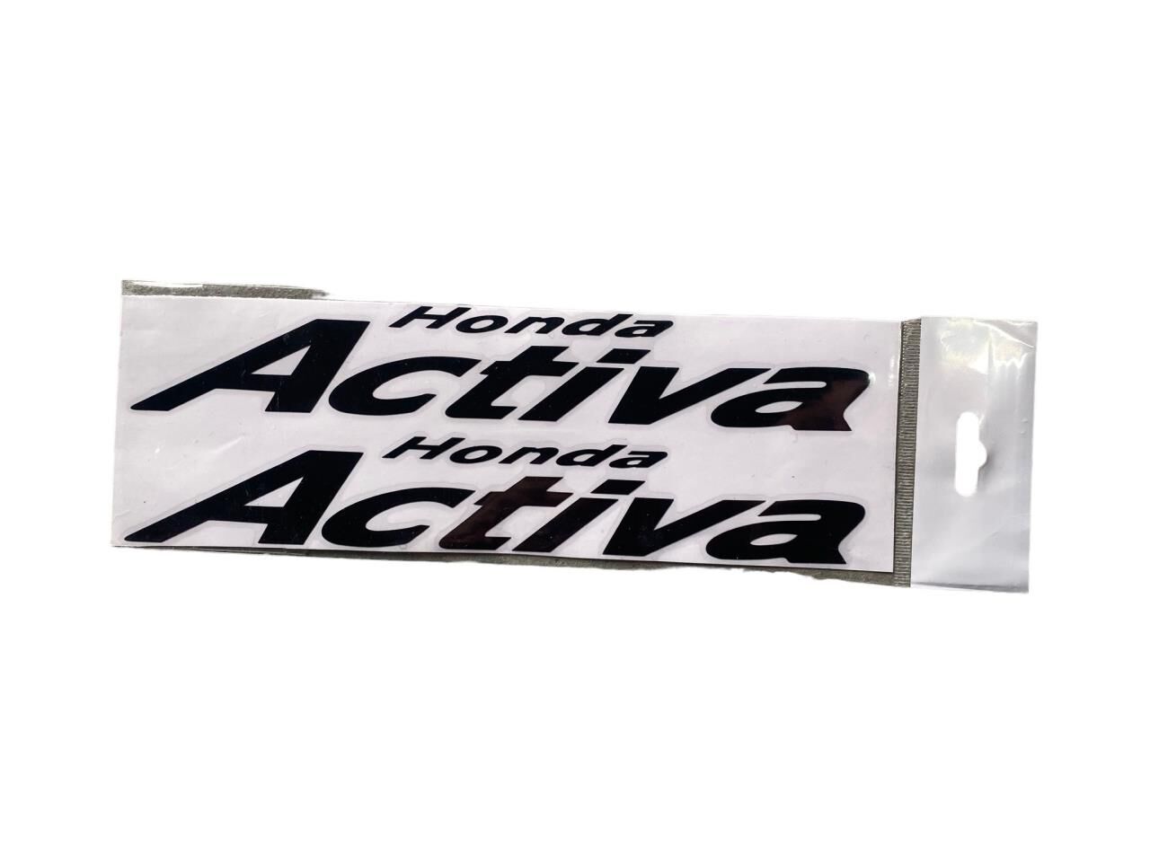 HONDA ACTİVA SELE ALTI STİCKER SİYAH TAKIM