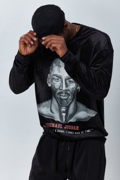 Jordan Black Sweatshirts