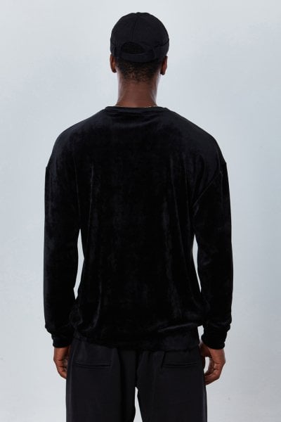 Jordan Black Oversize Sweatshirt