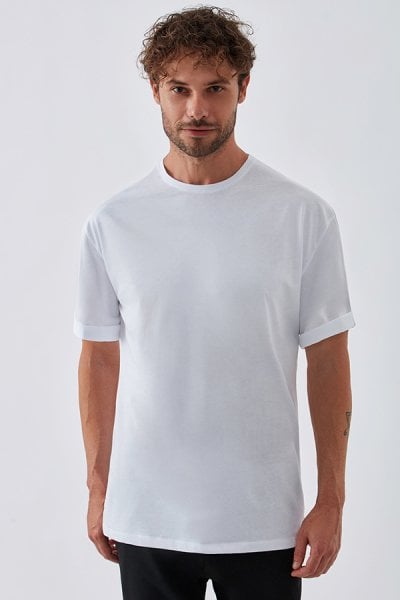 White Basic T-shirts