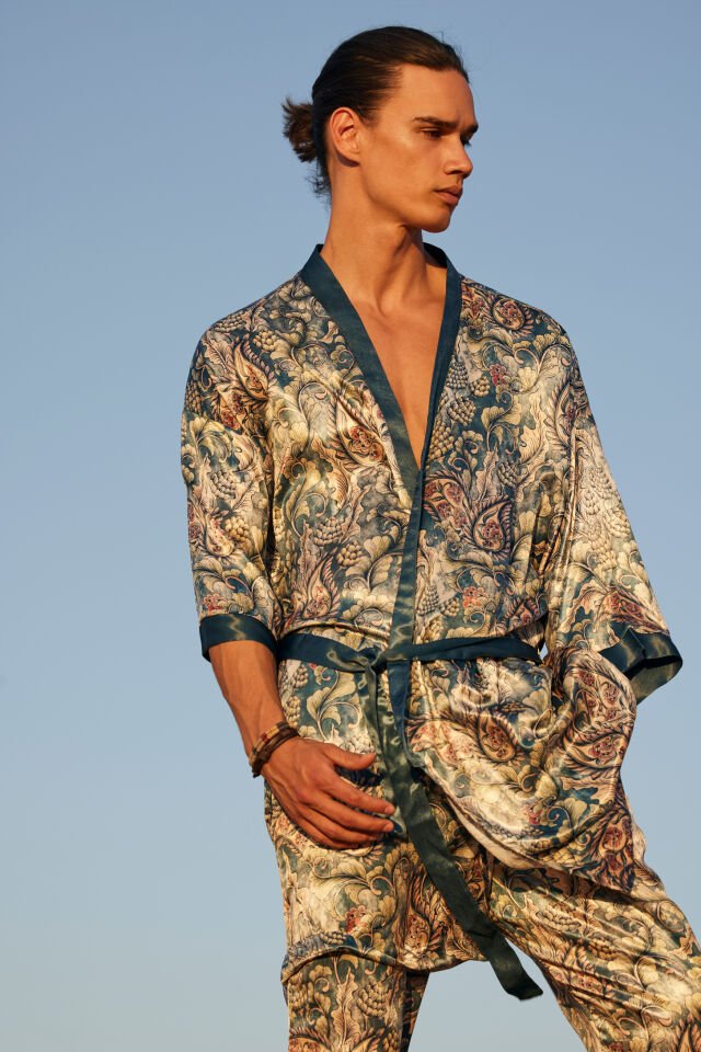 Dear Deer Etnik Paisley Kimono