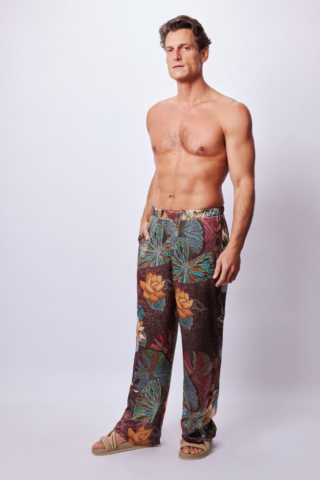 Floral Pantolon