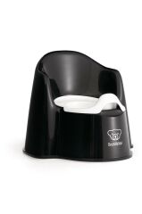 Koltuk Oturak & Klozet Adaptörü & Banyo Basamağı Tuvalet Eğitimi Seti / Black White