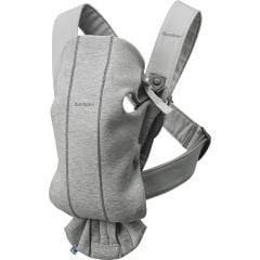 Babybjörn Balance Bliss Ana Kucağı Cotton 3D Jersey Oyuncaklı (Soft) / Light Grey &  BabyBjörn Kanguru Mini 3D Cotton Jersey / Light Grey