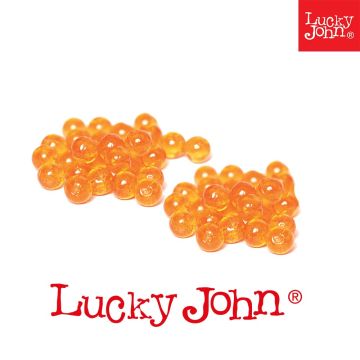 Lucky John Turuncu Silikon Somon Havyarı 6 mm 60 Adet