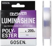 Gosen Lumina Shine Saltwater Game 200mt Polyester Misina Pearl