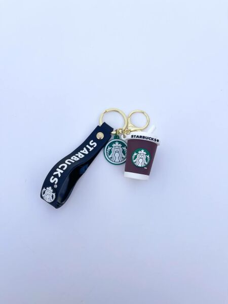 Starbucks Lüx Anahtarlık Kahverengi