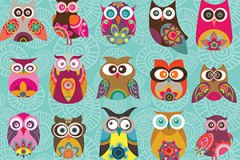 KS Puzzle 500 Parça Multi Owls Renkli Baykuşlar