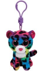 TY Beanie Boo´s Dotty Renkli Leopar Peluş Anahtarlık