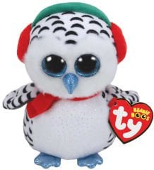 Ty Beanie Boos Kar Kıyafetli Baykuş 25 Cm