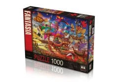 KS Puzzle 1000 Parça The Flight Uçuş