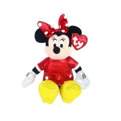 TY Sparkle Sesli Peluş Minnie Mouse Kırmızı 21 cm