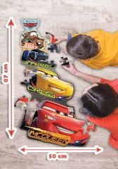 KS Puzzle 52 Parça Cars XL  Çerçevesiz