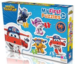 KS Baby Puzzle Harika Kanatlar My First Puzzle 4 in 1 Çerçevesiz