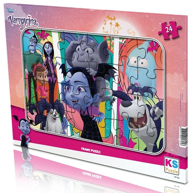 KS Puzzle 24 Parça  Vampirina Frame Puzzle