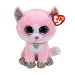 TY Beanie Boos Pembe Peluş Kedi Fiona 24 cm