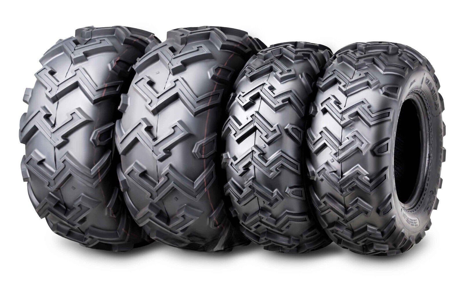 25x8-12 25x10-12 Wanda P306 Master 6PR Takım Atv Utv Ön Arka Lastiği