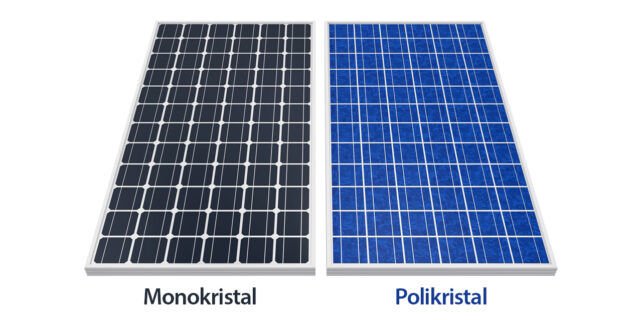 Monokristal ve Polikristal güneş panellerinin Arasındaki Farklar