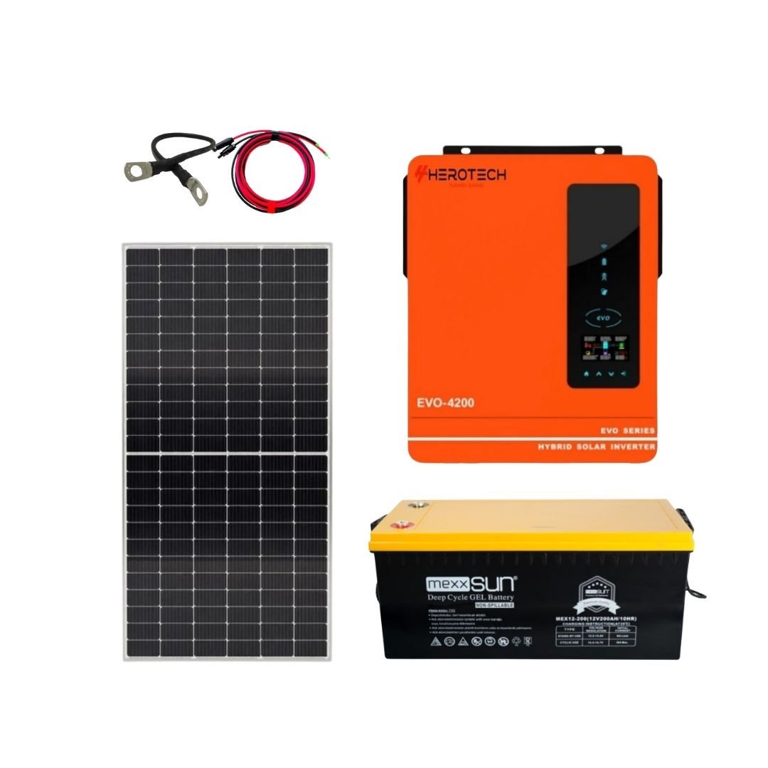 Solar Sanal Market 4 Kw Solar Paket