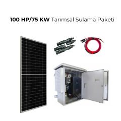 Solar Sanal Market 100 HP/75 KW Tarımsal Sulama Sistemi Paketi