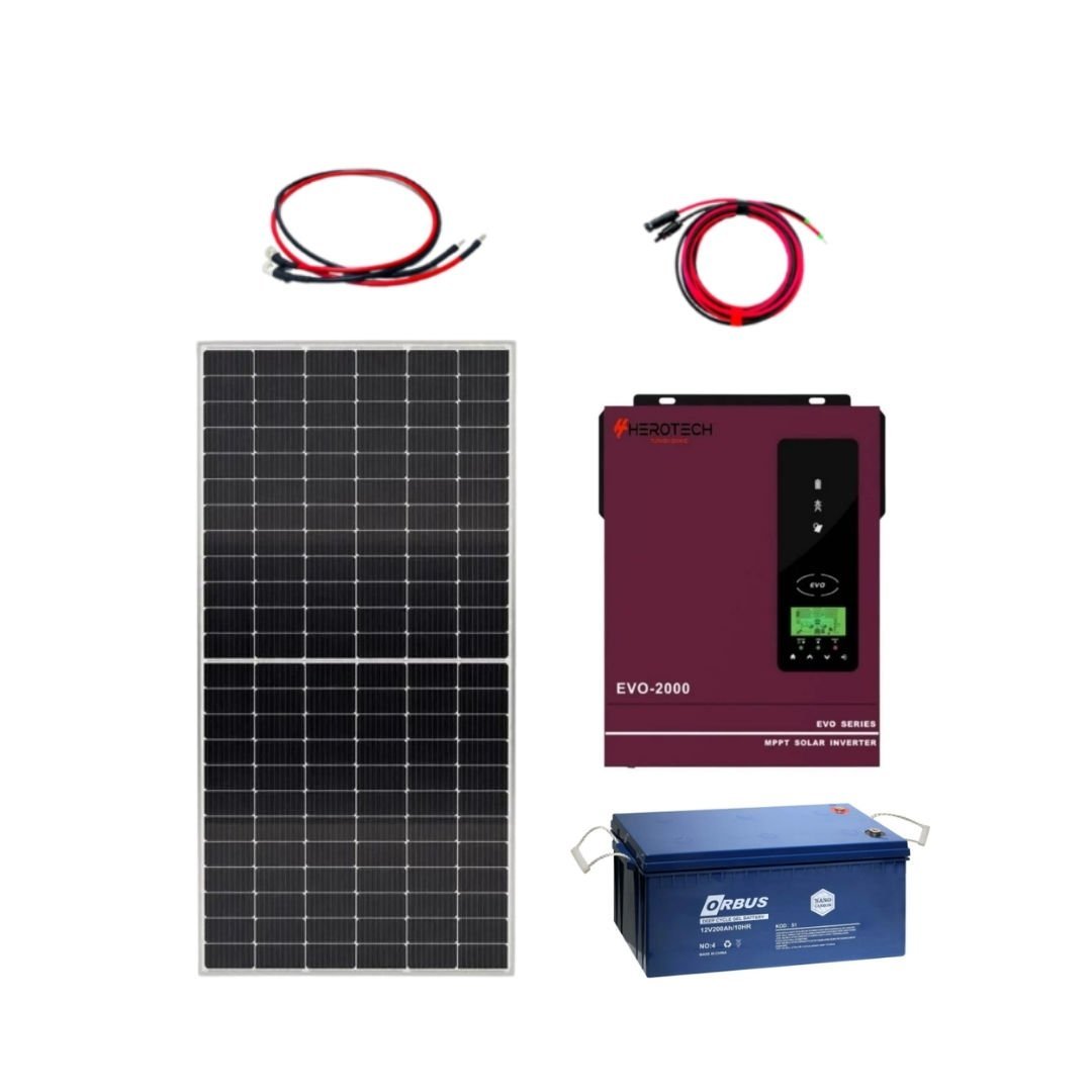 Solar Sanal Market 2 kW Solar Paket