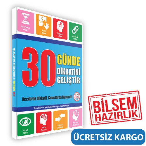 30 Günde Dikkatini Geliştir-Bilsem Hazırlık