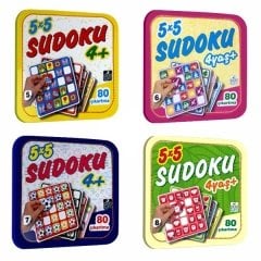 Sudoku 4 yaş - 4 kitap