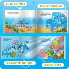 Adeda Yayıncılık Balina Baliba (10 Kitap) (6-9 Yaş)