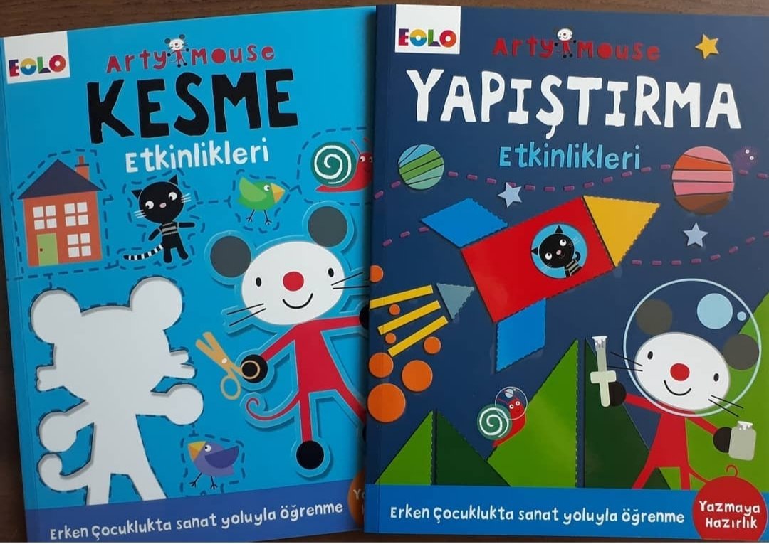 Kesme ve Yapıştırma- 2 Etkinlik Kitabı