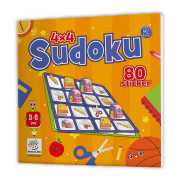 3-6 Yaş Stickerlı Sudoku Seti (Dikkat ve Zeka Geliştiren Bulmacalar Serisi, 260 Adet Çıkartma)
