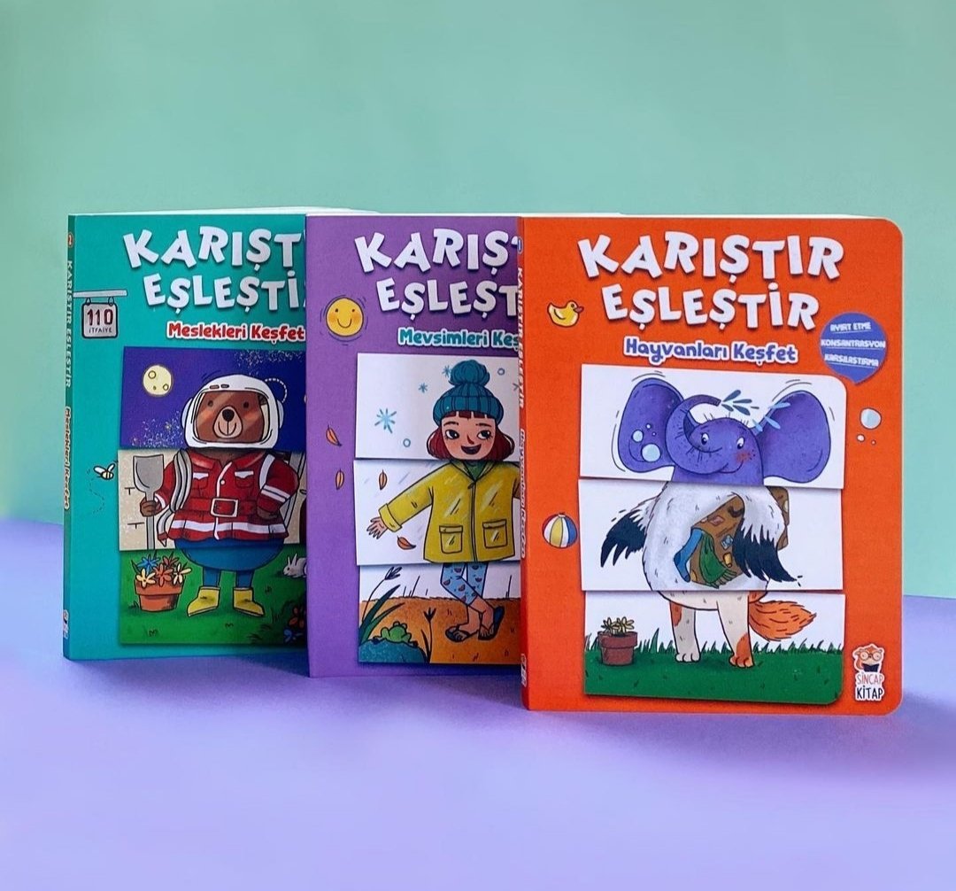 Karıştır Eşleştir-3 lü Set