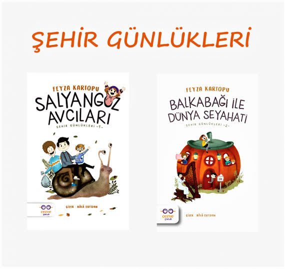 Salyangoz Avcıları ve Balkabağı ile Dünya Seyahati -2 Kitap