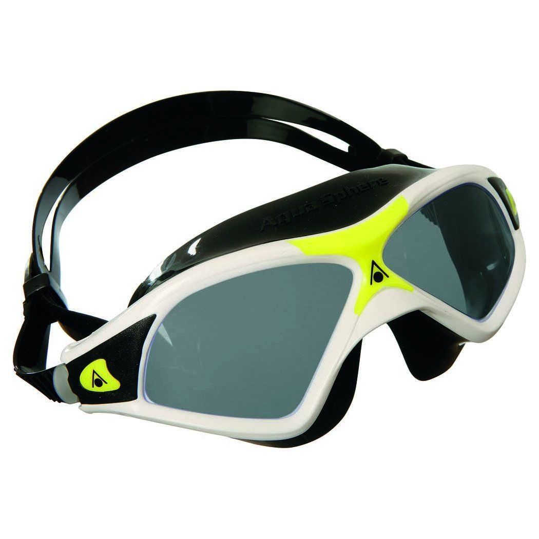 Aqua Sphere Seal Xp2 Koyu Lens - Beyaz/Sarı Çerçeve Yüzücü Gözlüğü